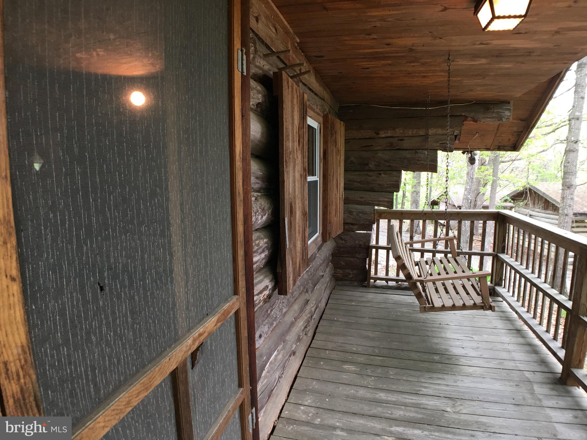 1515 Fort Valley Road Luray, VA 22835 - Photo 125 of 148 Secondary Cabin - Covered Rear Deck