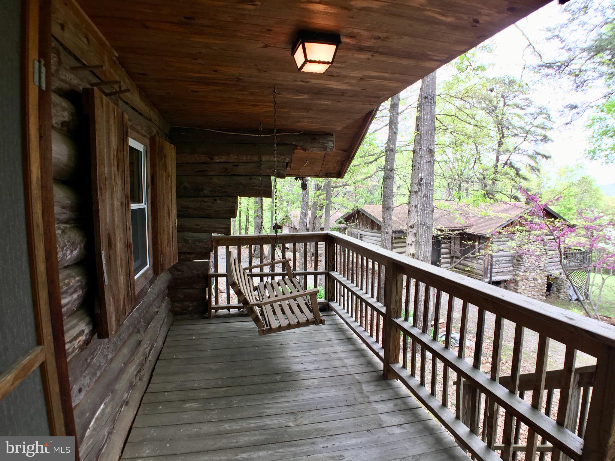 1515 Fort Valley Road Luray, VA 22835 - Photo 126 of 148 Secondary Cabin - Covered Rear Deck