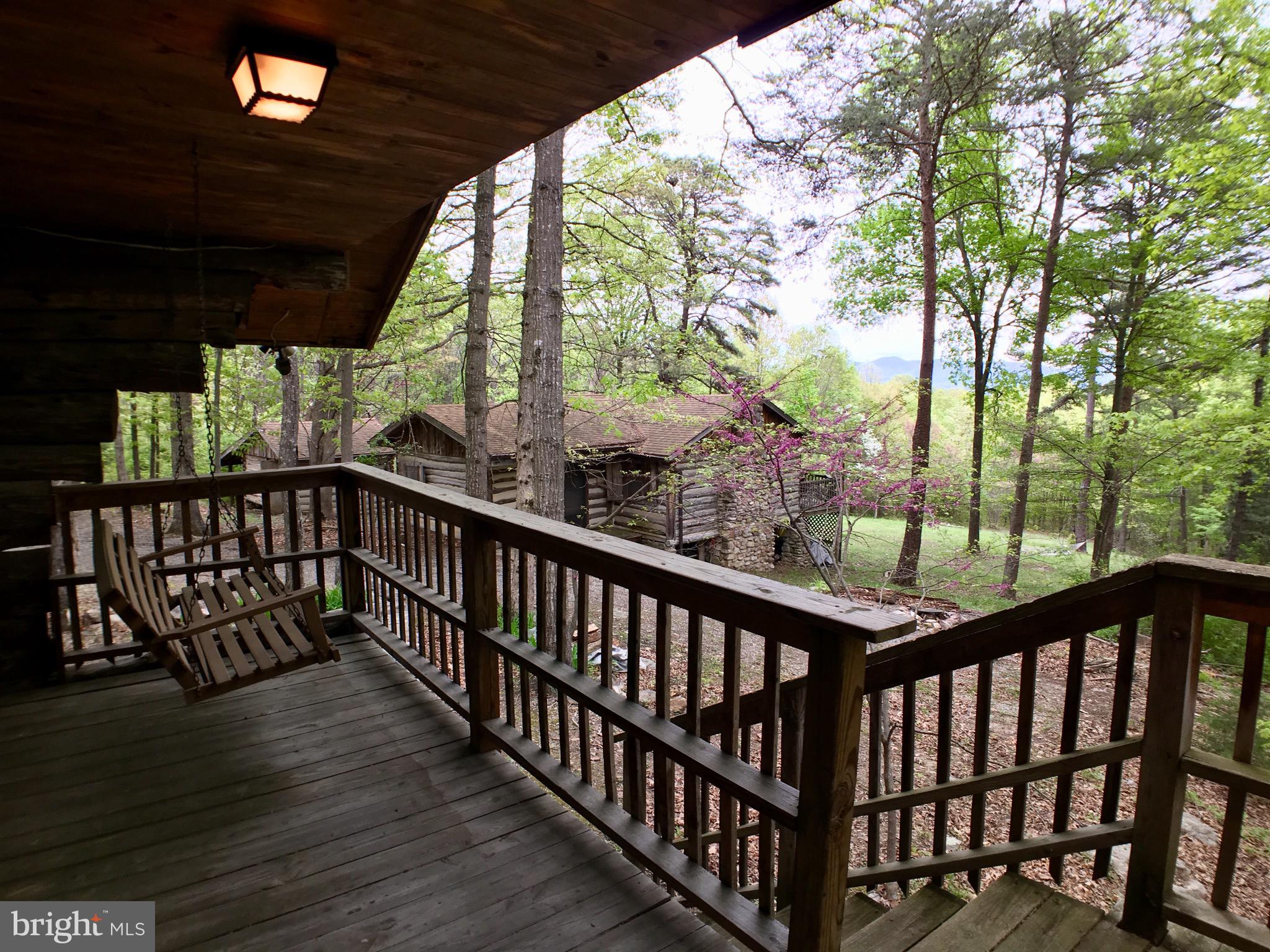 1515 Fort Valley Road Luray, VA 22835 - Photo 127 of 148 Secondary Cabin - Covered Rear Deck