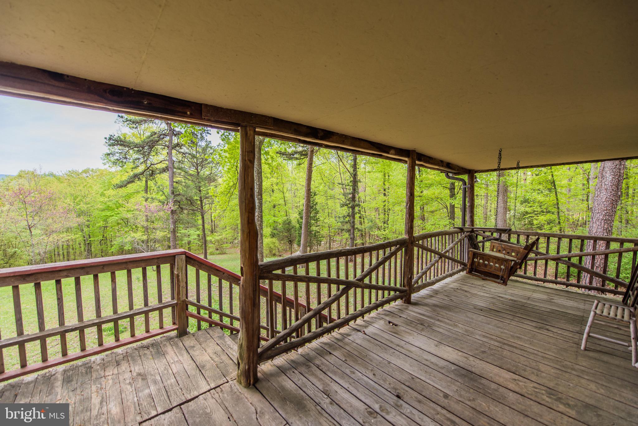 1515 Fort Valley Road Luray, VA 22835 - Photo 13 of 148 Main Cabin - Covered Rear Deck