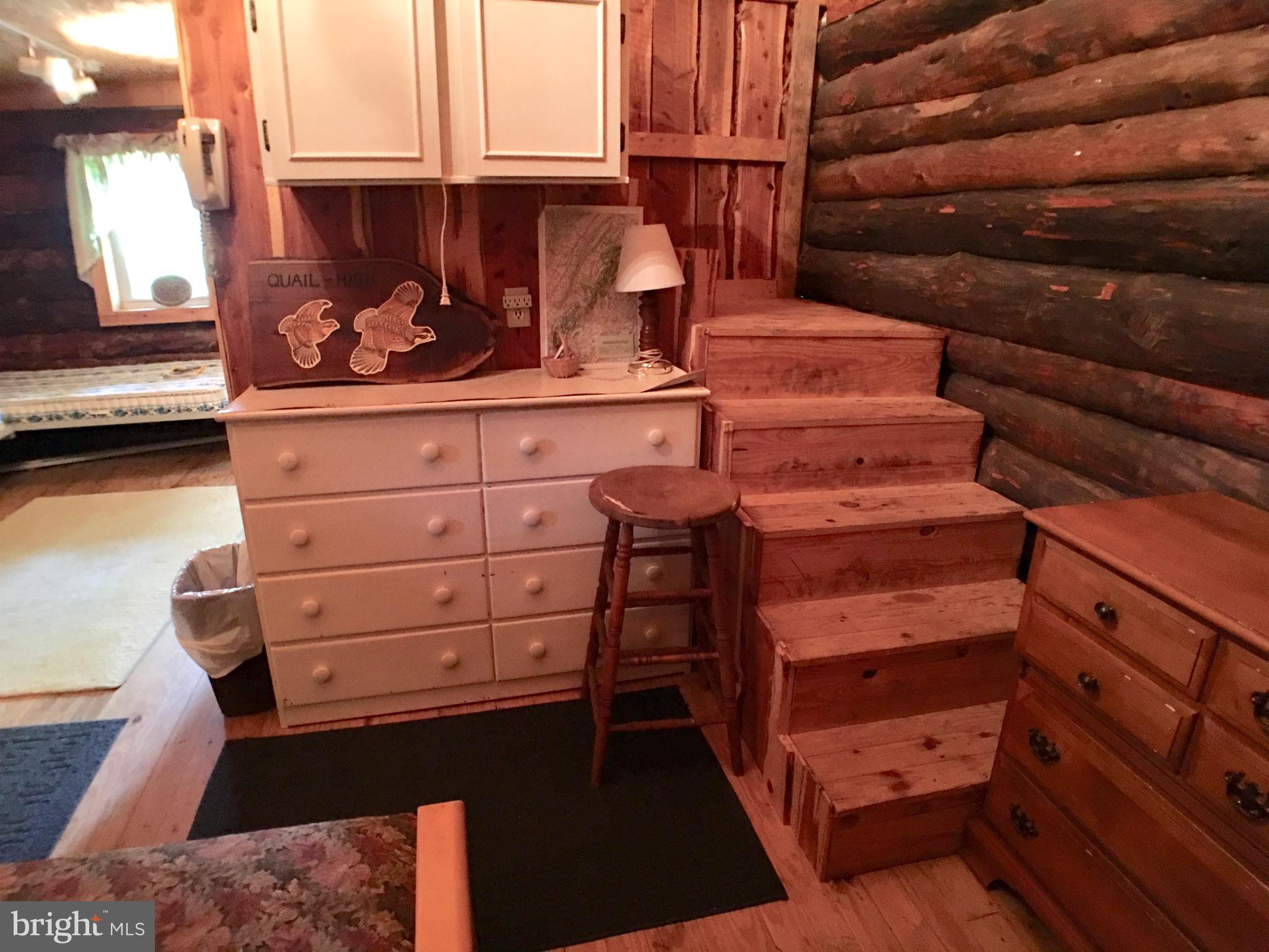 1515 Fort Valley Road Luray, VA 22835 - Photo 138 of 148 Secondary Cabin - Stairs to Loft Sleeping Area