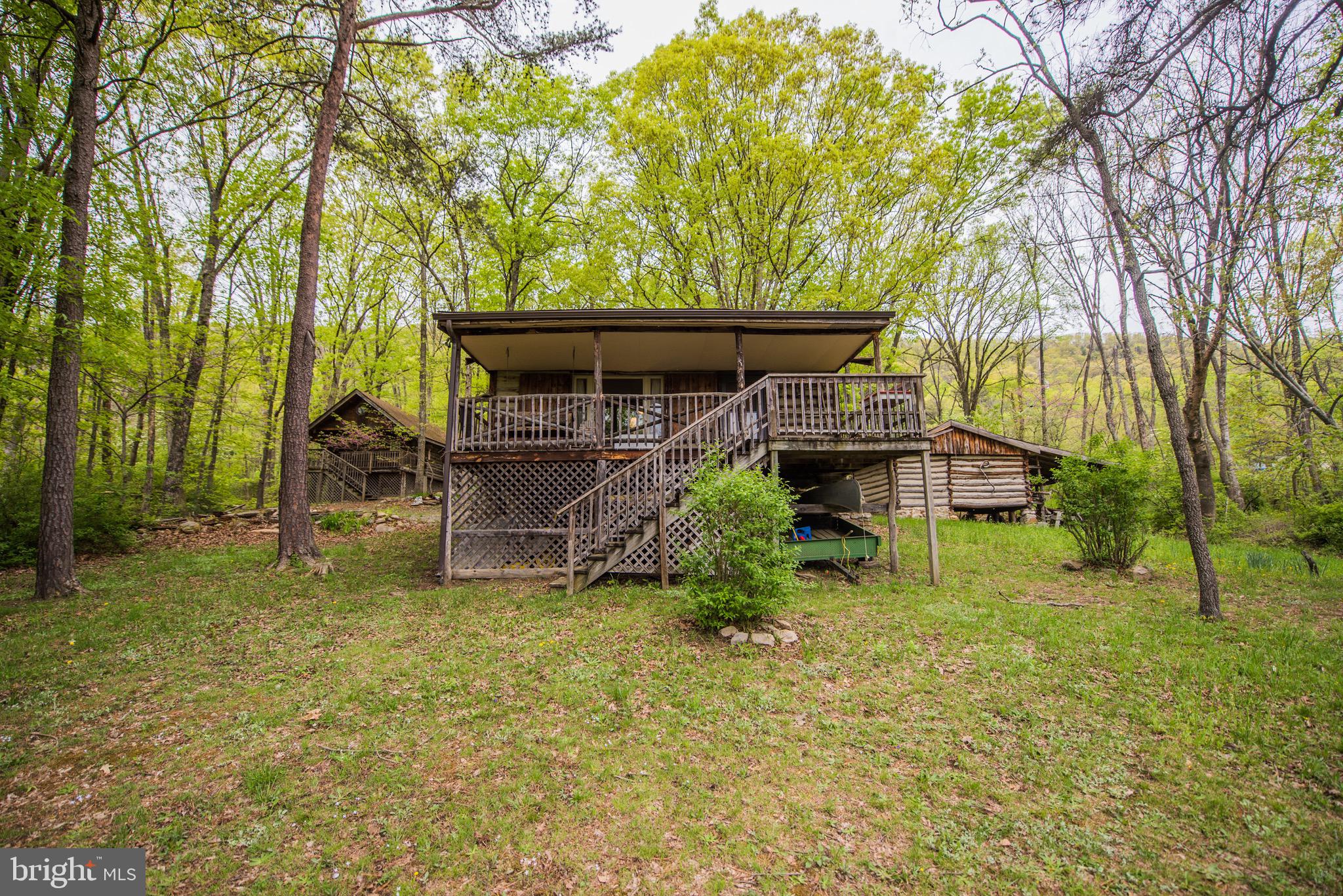 1515 Fort Valley Road Luray, VA 22835 - Photo 16 of 148 Rear Exterior - Main Cabin