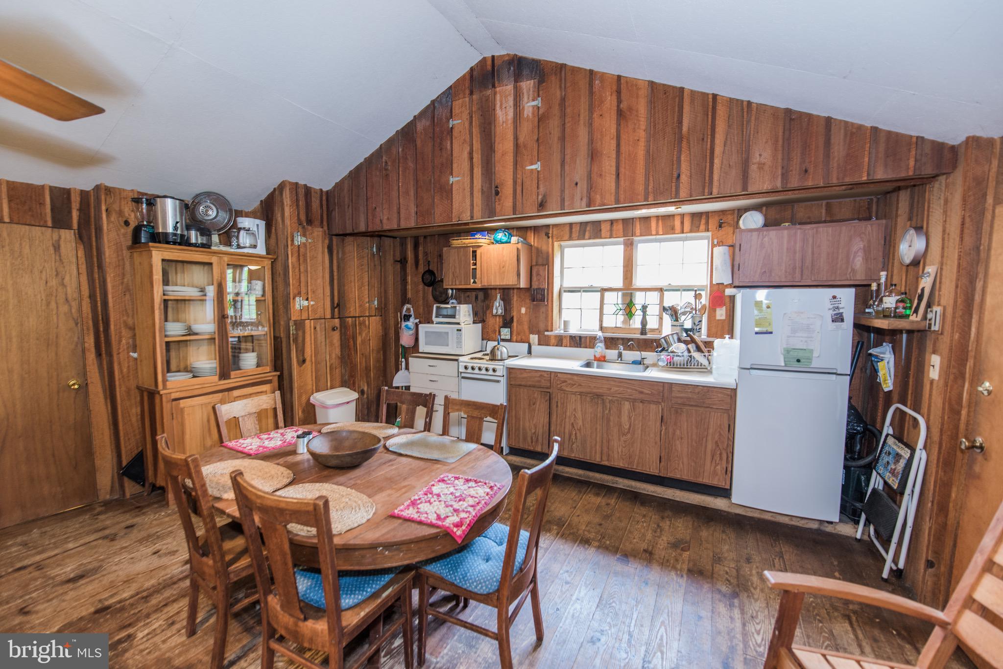 1515 Fort Valley Road Luray, VA 22835 - Photo 6 of 148 Main Cabin -Kitchen/Dining/Living & Wood Fireplace