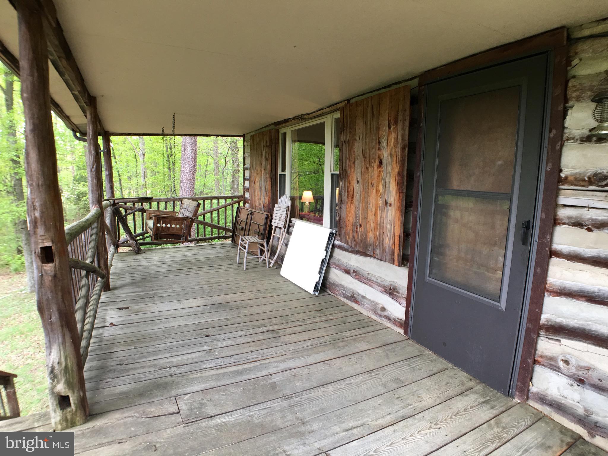 1515 Fort Valley Road Luray, VA 22835 - Photo 86 of 148 Main Cabin - Covered Rear Deck