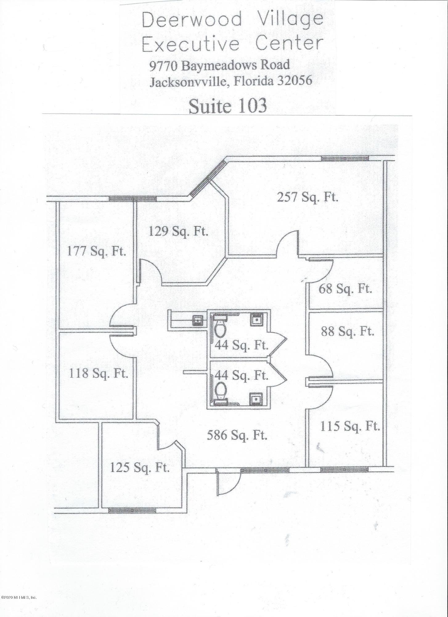 9770 Baymeadows Road, Unit 103 Jacksonville, FL 32256 - Photo 2 of 2 DW 103 FP