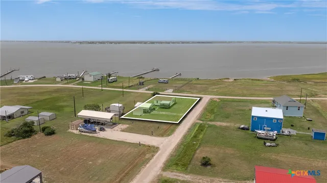 a view of a ocean with an ocean