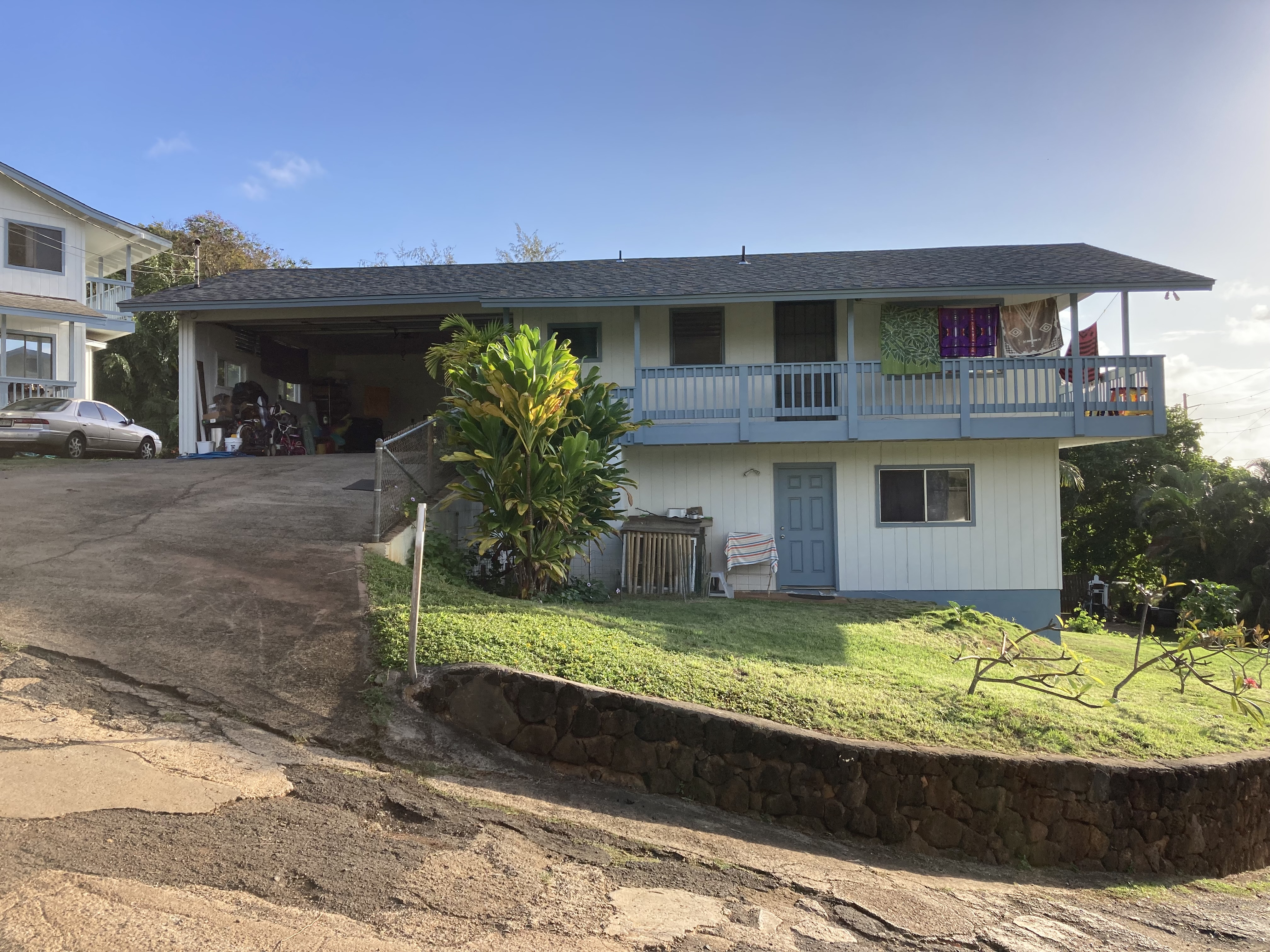 4666 Hauaala Road, Unit 1 Kapaa, HI 96746 - Photo 1 of 1 a view of a house with a patio