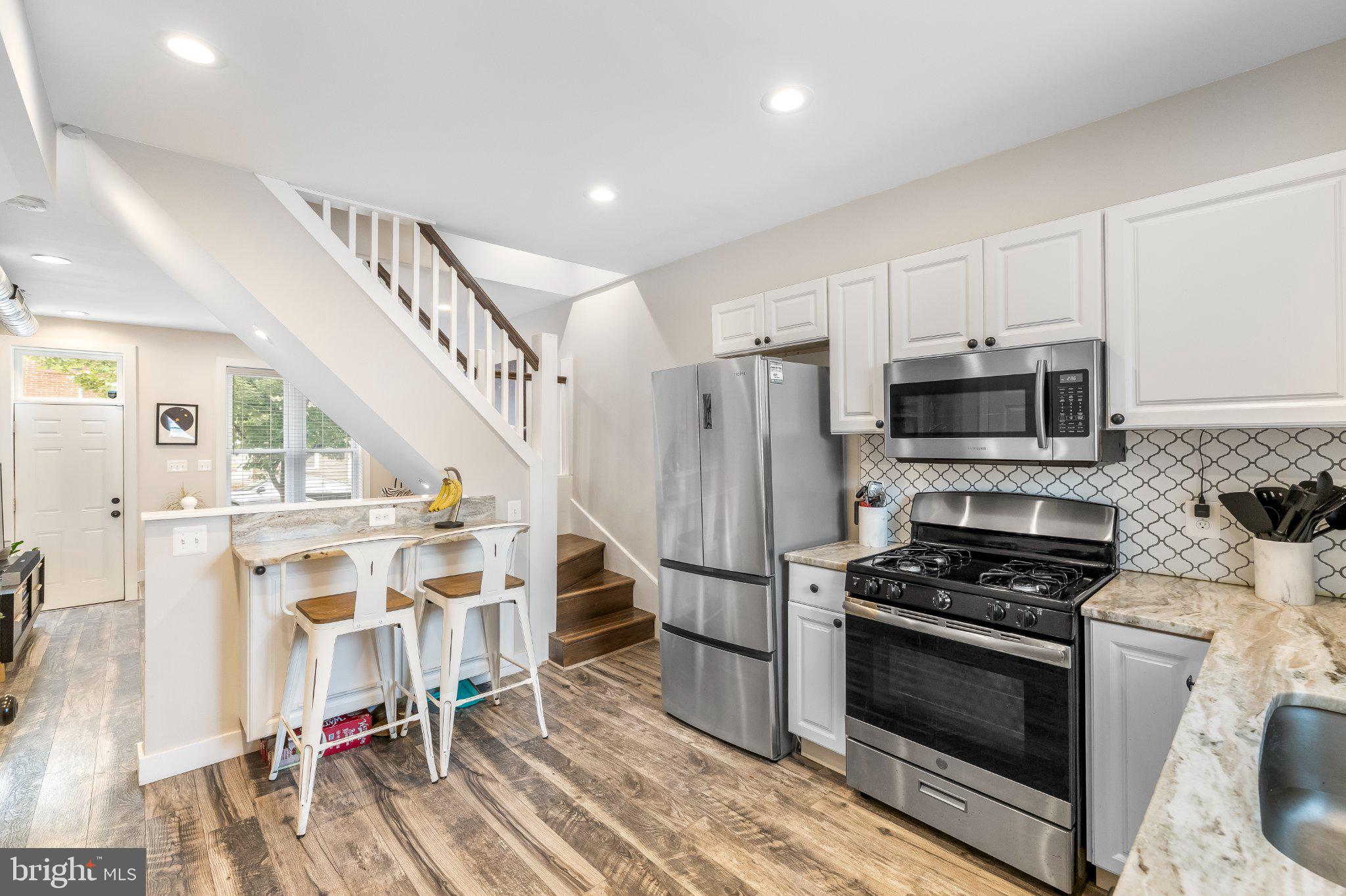 3240 Leverton Avenue Baltimore, MD 21224 - Photo 8 of 22 Modern kitchen with stylish finishes.