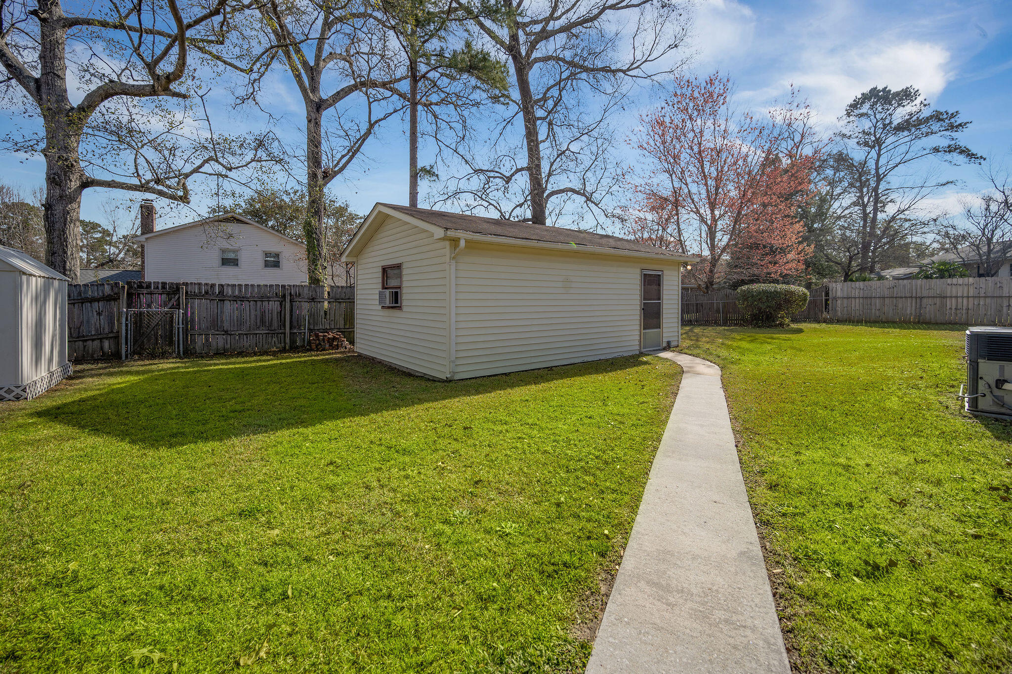 5880 North Rhett Avenue Hanahan, SC 29410 - Photo 21 of 22 Backyard with Shed