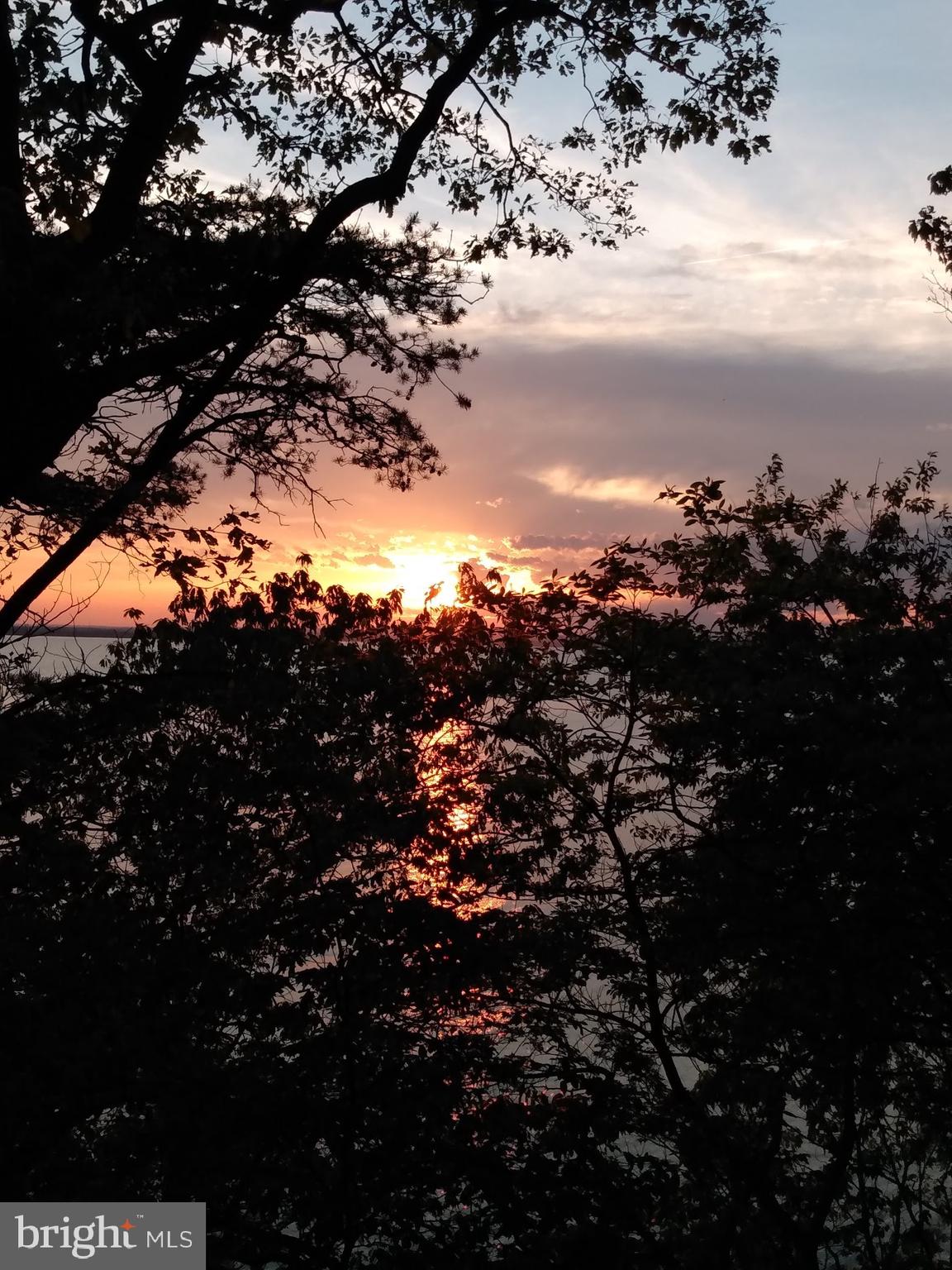 5427 Turkey Point Road North East, MD 21901 - Photo 7 of 22 Sunset view from back of house