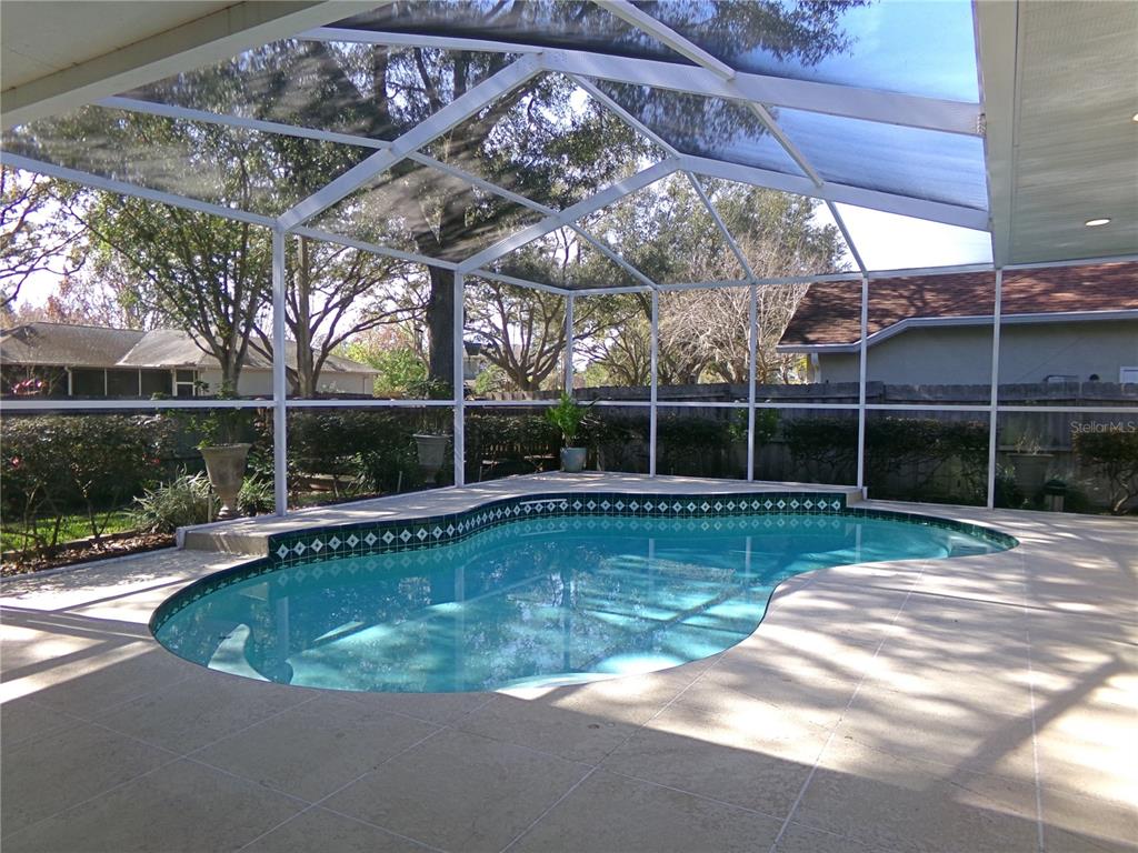 3603 Cypress Meadows Road Tampa, FL 33624 - Photo 28 of 33 a view of a swimming pool with a patio