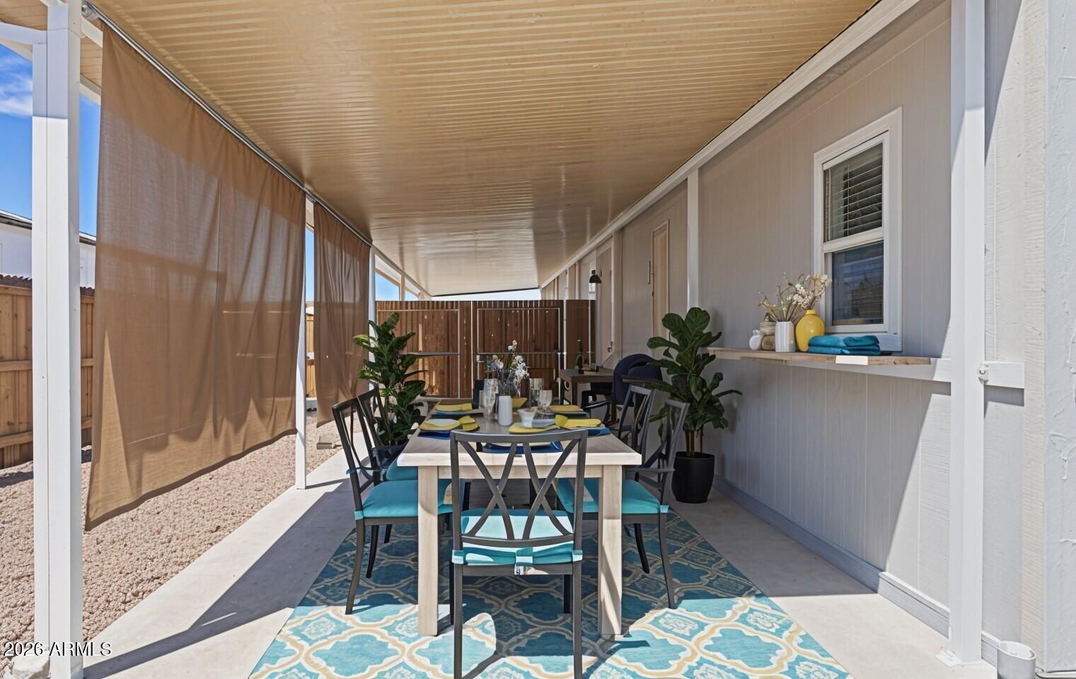 1023 Thorton Road Camp Verde, AZ 86322 - Photo 36 of 57 Backyard covered patio virtually staged3