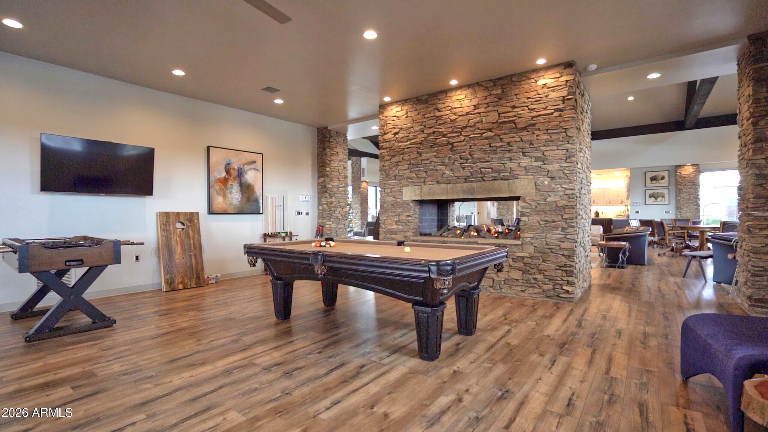 1023 Thorton Road Camp Verde, AZ 86322 - Photo 53 of 57 VREstates Clubhouse Interior Pool Table