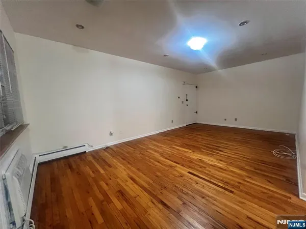 wooden floor in a room