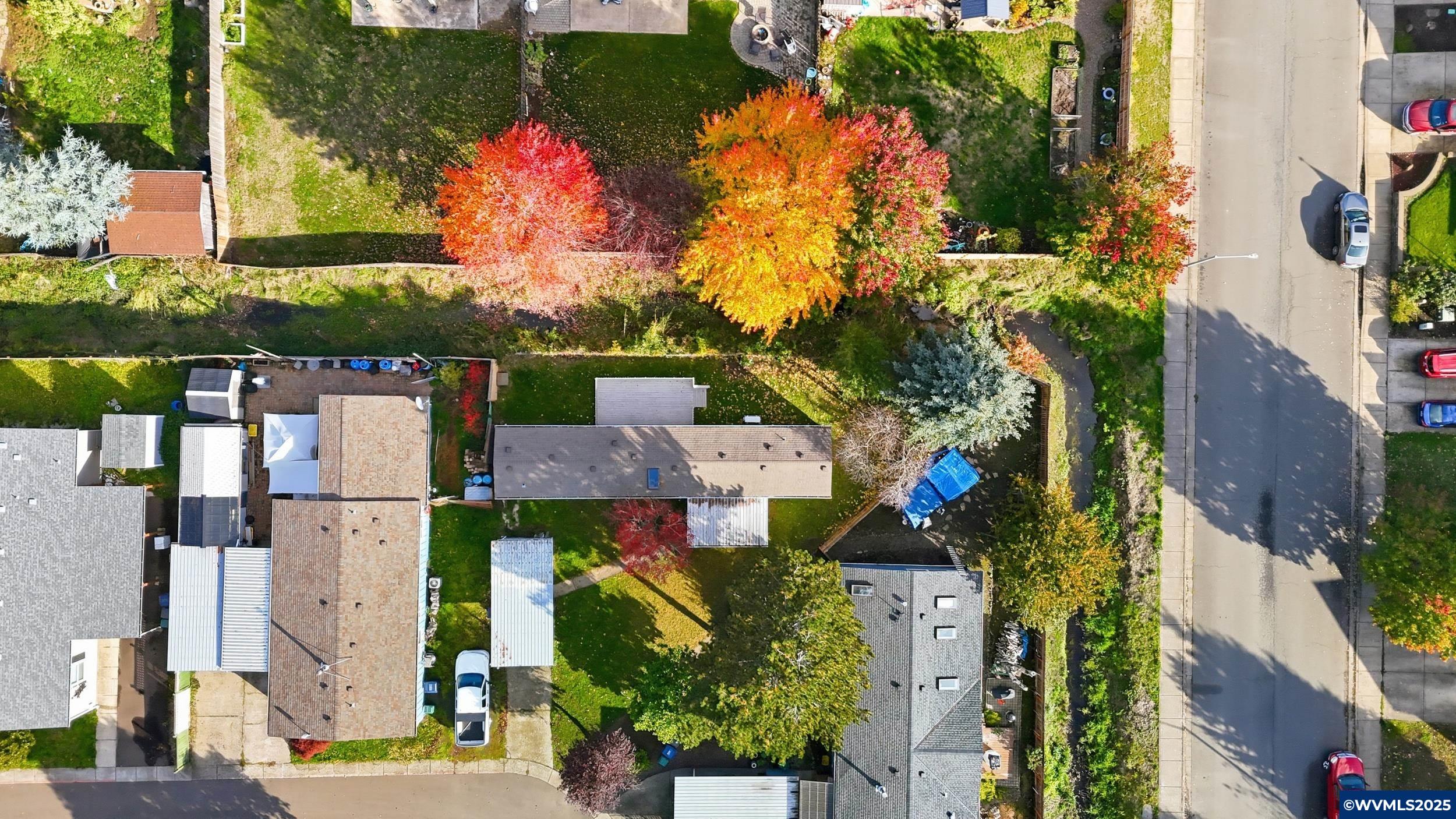 277 Edwards Road, Unit 145 Monmouth, OR 97361 - Photo 43 of 47 an aerial view of residential houses with outdoor space
