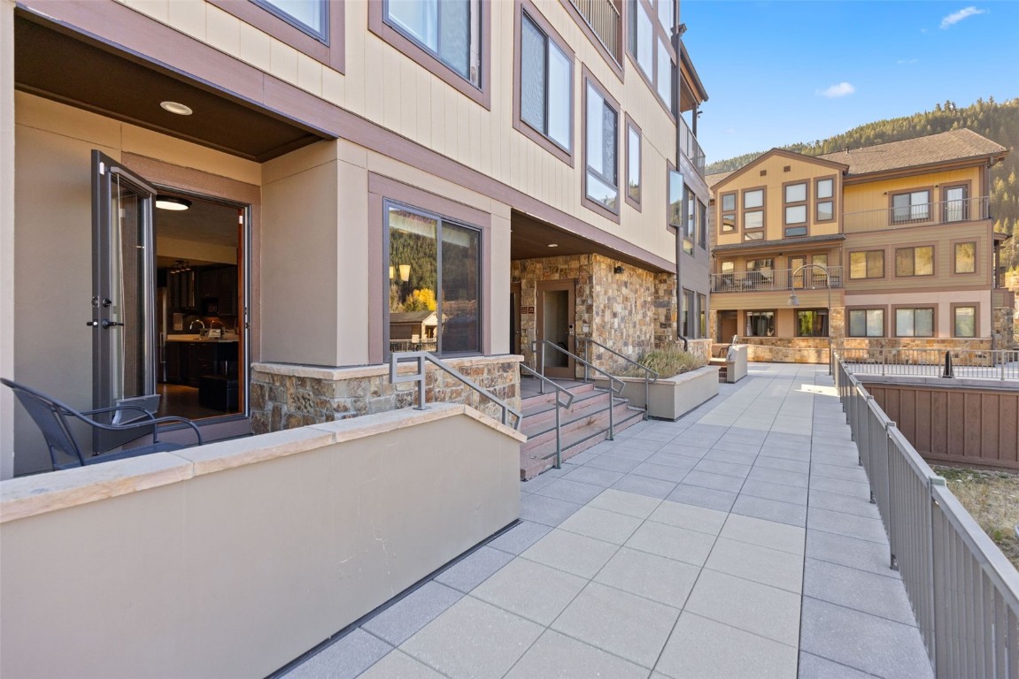 1211 West Keystone Road, Unit 2734 Keystone, CO 80435 - Photo 21 of 37 Owners patio.