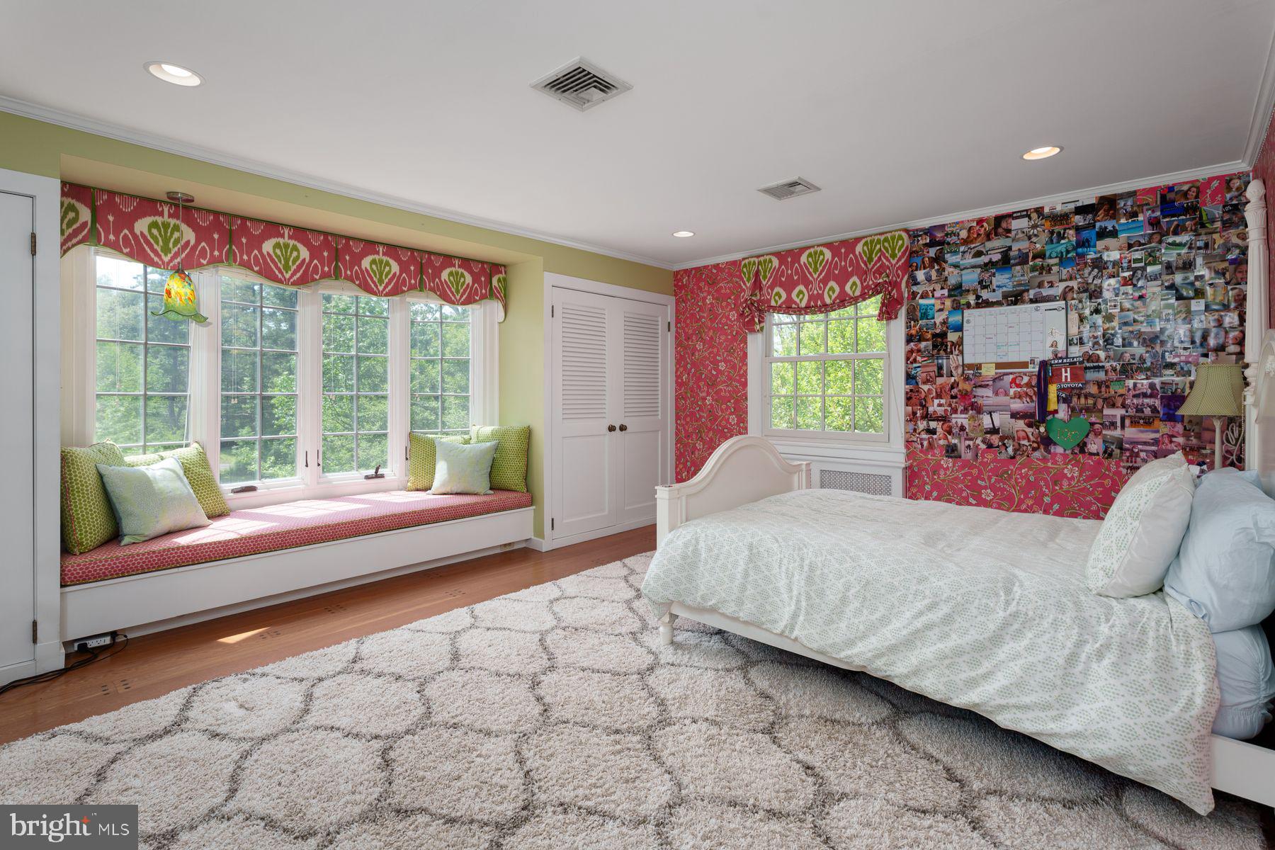 821 Pretty Brook Road Princeton, NJ 08540 - Photo 18 of 32 a bed room with a bed and a large window