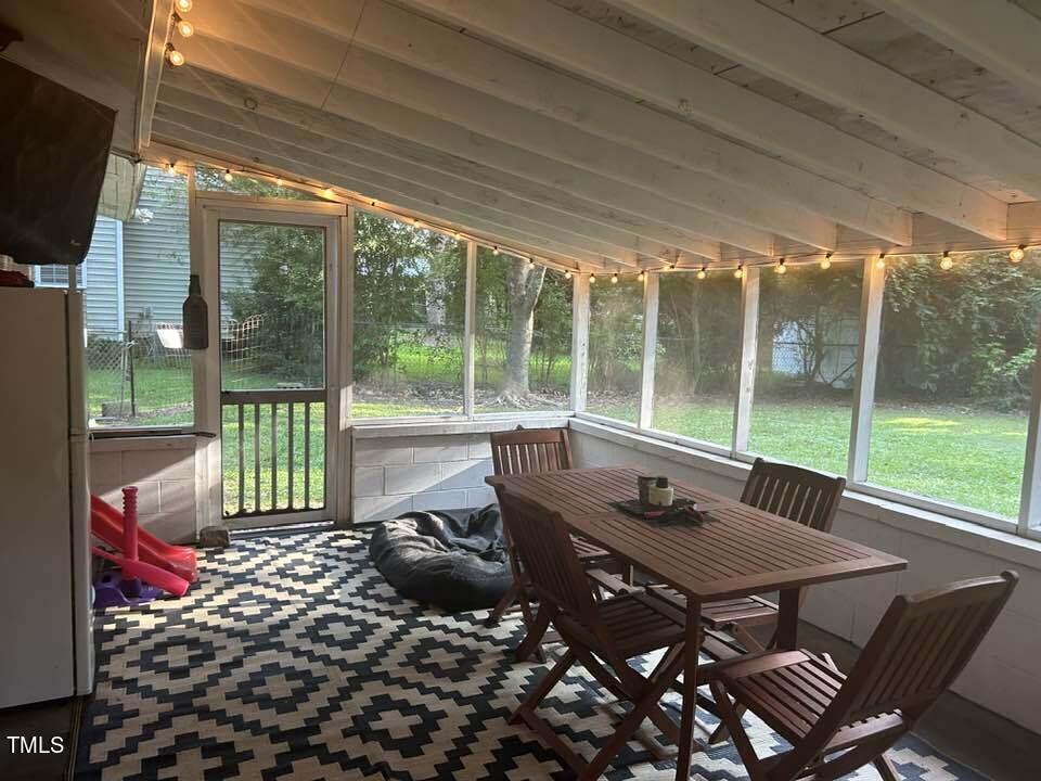 1608 Sulgrave Road Greenville, NC 27858 - Photo 10 of 31 a view of a patio with a table chairs and a table