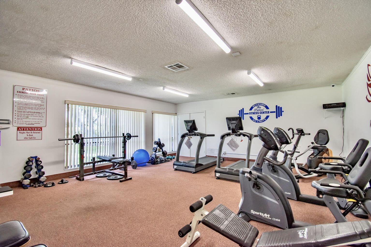 9165 Southwest 14th Street, Unit 1304 Boca Raton, FL 33428 - Photo 33 of 38 Gym