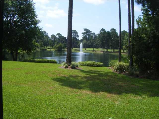 2913 Pine Valley Road Miramar Beach, FL 32550 - Photo 21 of 24 a backyard of a house with lots of green space and lake view