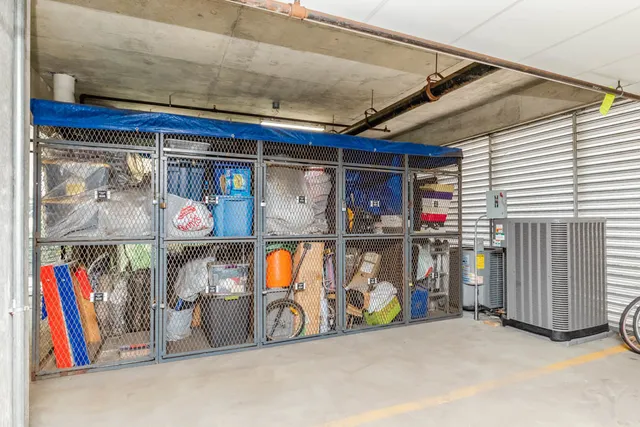 a view of storage and utility room
