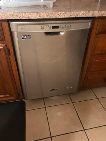 a close view of a refrigerator in a kitchen