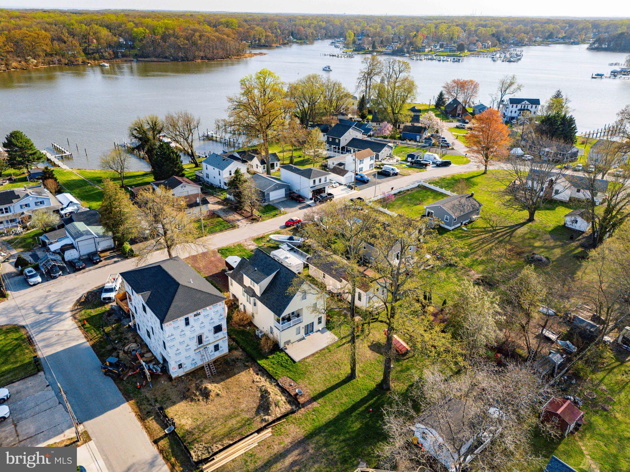 918 Sue Grove Road Essex, MD 21221 - Photo 6 of 19 an aerial view of a house with a lake view