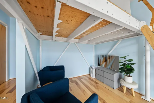 a very nice looking room with a large window