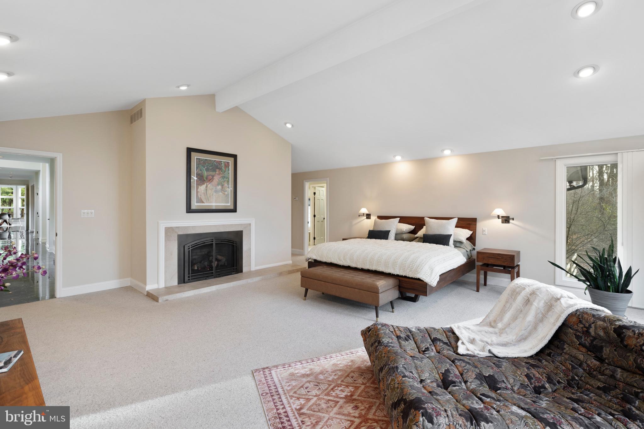 1552 Mt Pleasant Road Villanova, PA 19085 - Photo 45 of 86 gas fireplace in owners suite