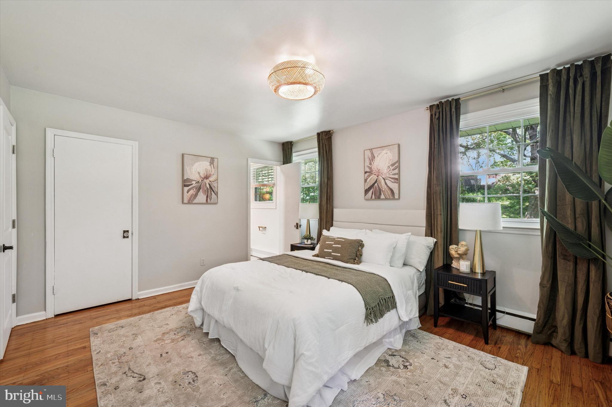 300 West Rose Tree Road Media, PA 19063 - Photo 11 of 16 a bedroom with a bed and a window