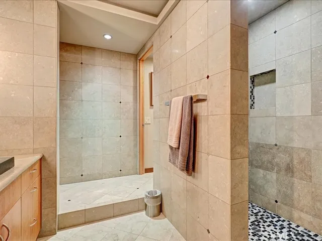 a view of beach and ocean