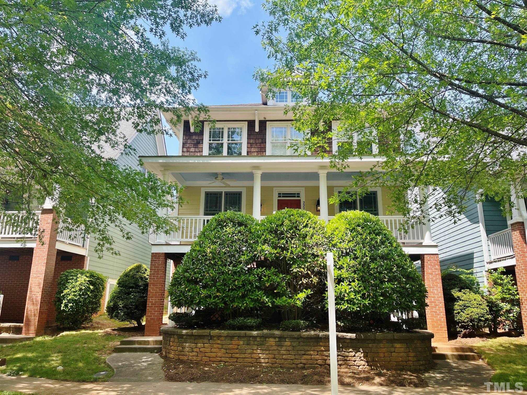 front view of house with a yard