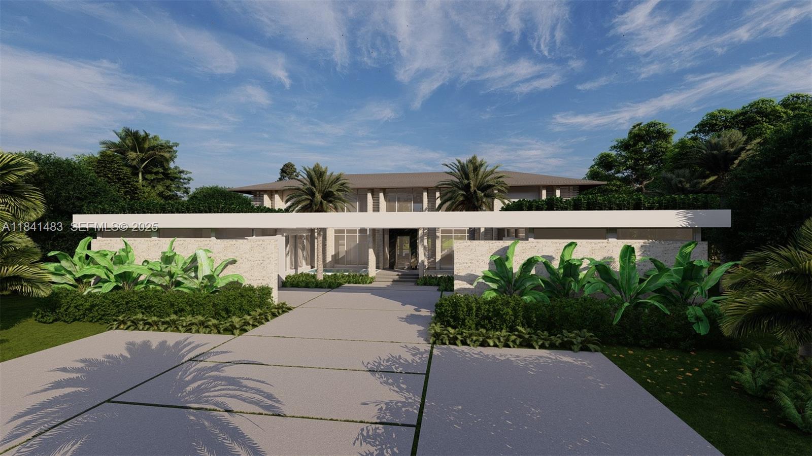 6002 Southwest 79th Court Miami, FL 33143 - Photo 6 of 47 a view of a house with a yard and plants