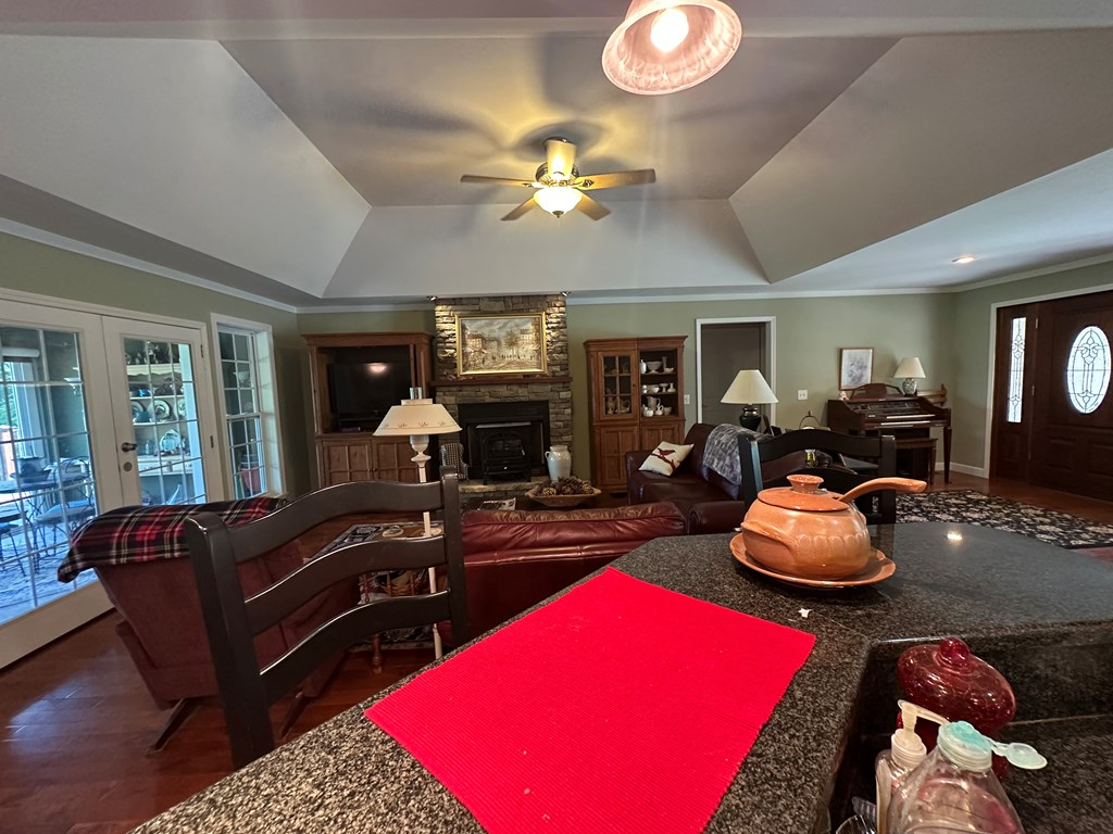 1207 Bullen Gap Road Blue Ridge, GA 30513 - Photo 8 of 37 a bedroom with furniture and chandelier