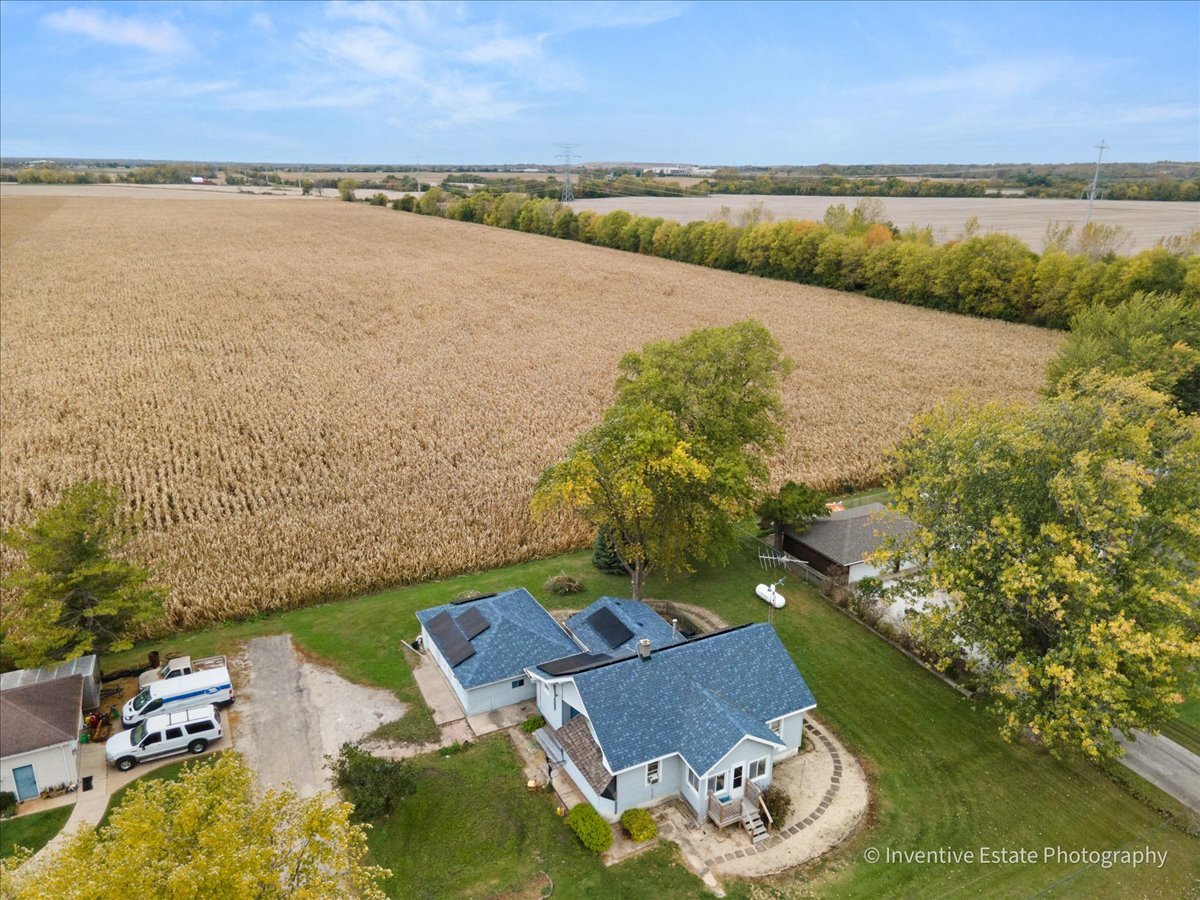 30736 South Symerton Road Wilmington, IL 60481 - Photo 24 of 25 an aerial view of ocean residential house with outdoor space