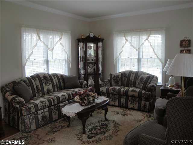 6015 Toe Ink Terrace Quinton, VA 23141 - Photo 4 of 15 Living Room - Formal Living Room - Hardwood Floors