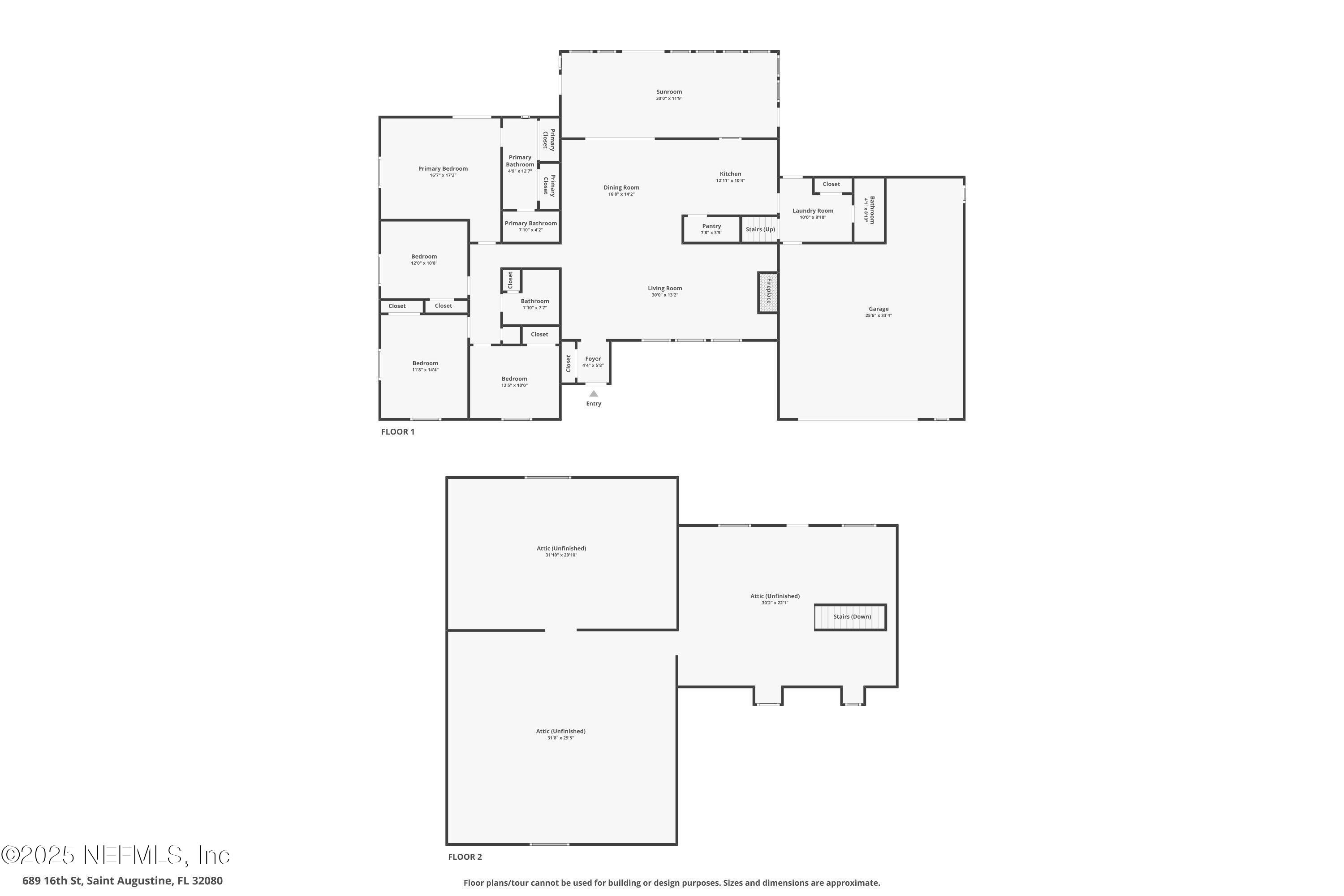 689 16th Street St. Augustine, FL 32080 - Photo 47 of 49 Combined