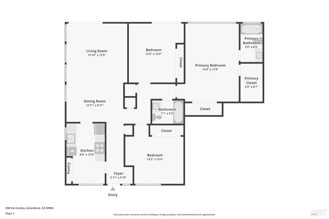 $725,000 | 290 VÃa Casitas, Unit 206, Greenbrae, CA 94904