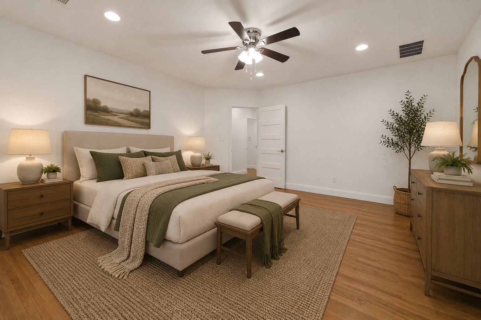 3203 East 18th Street Austin, TX 78721 - Photo 18 of 38 Virtually Staged Primary Bedroom