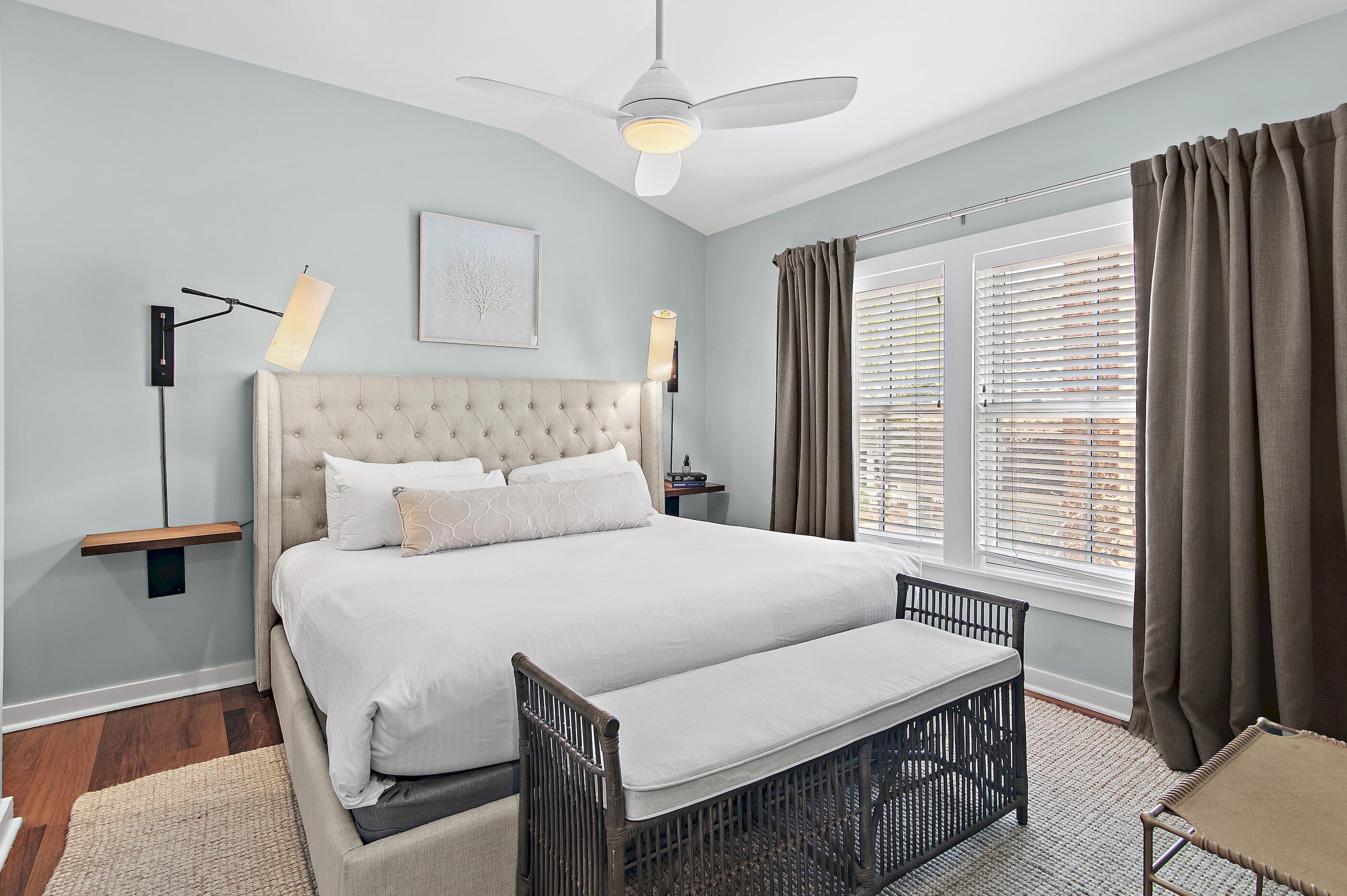 220 Salt Lane Inlet Beach, FL 32461 - Photo 29 of 39 a bedroom with a bed and a window
