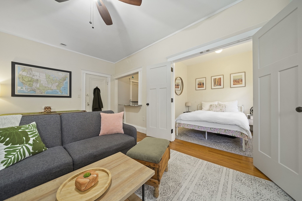 74 Fenway, Unit 35 Boston, MA 02115 - Photo 12 of 15 a living room with furniture and a couch