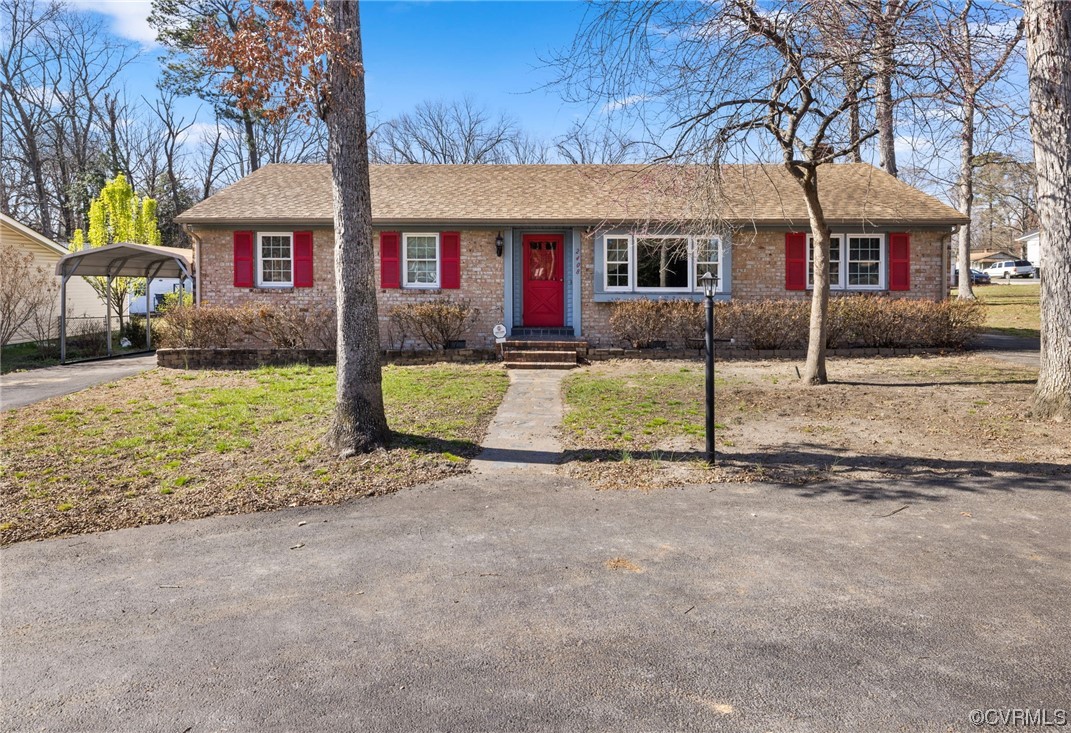 2408 Coxendale Road Chester, VA 23831 - Photo 1 of 26 front view of a house with a yard