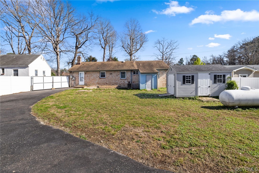 2408 Coxendale Road Chester, VA 23831 - Photo 23 of 26 a view of a house with a yard