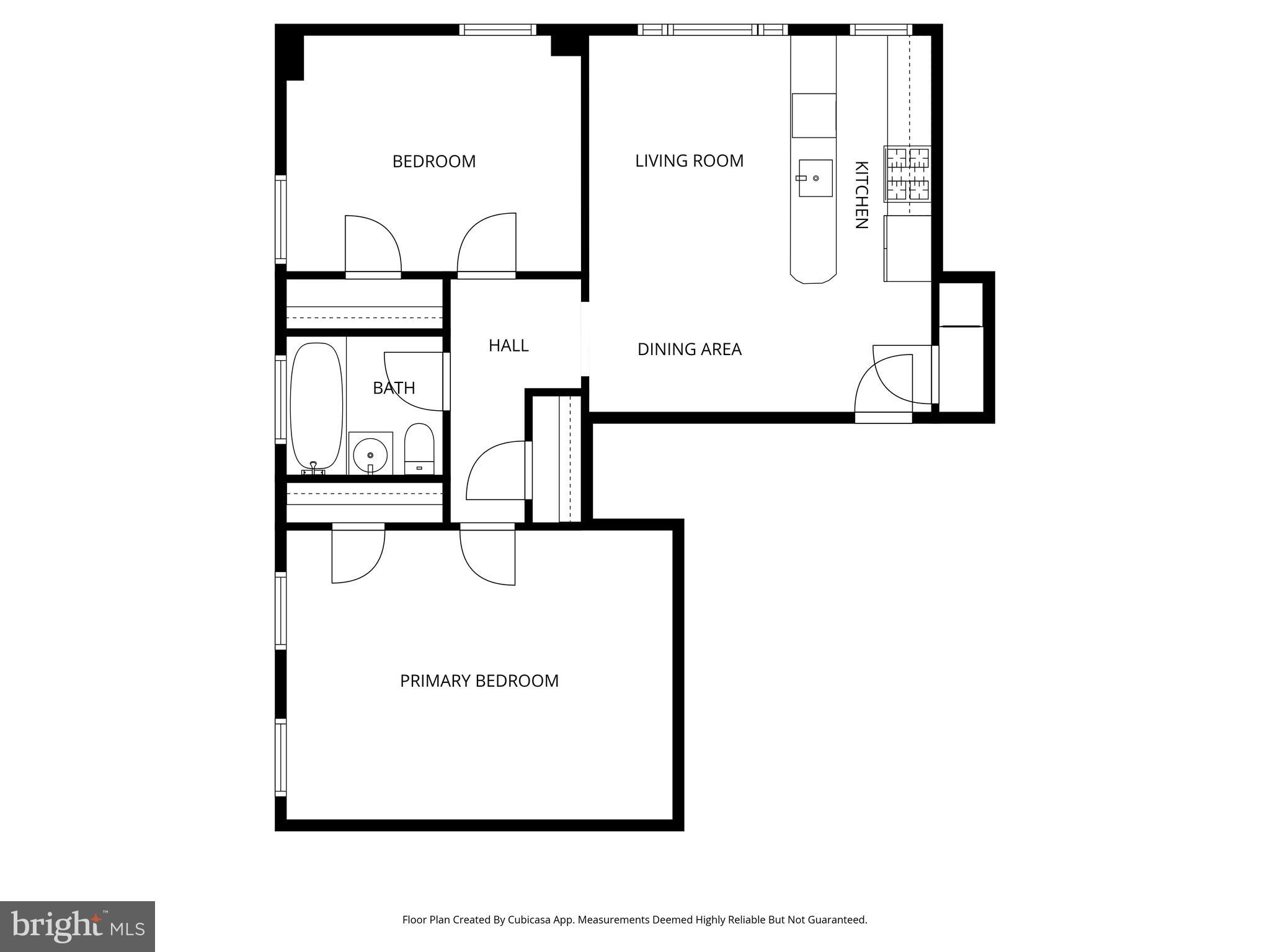 738 Longfellow Street Northwest, Unit 311 Washington, DC 20011 - Photo 2 of 3 a picture of a bench in front of a wall