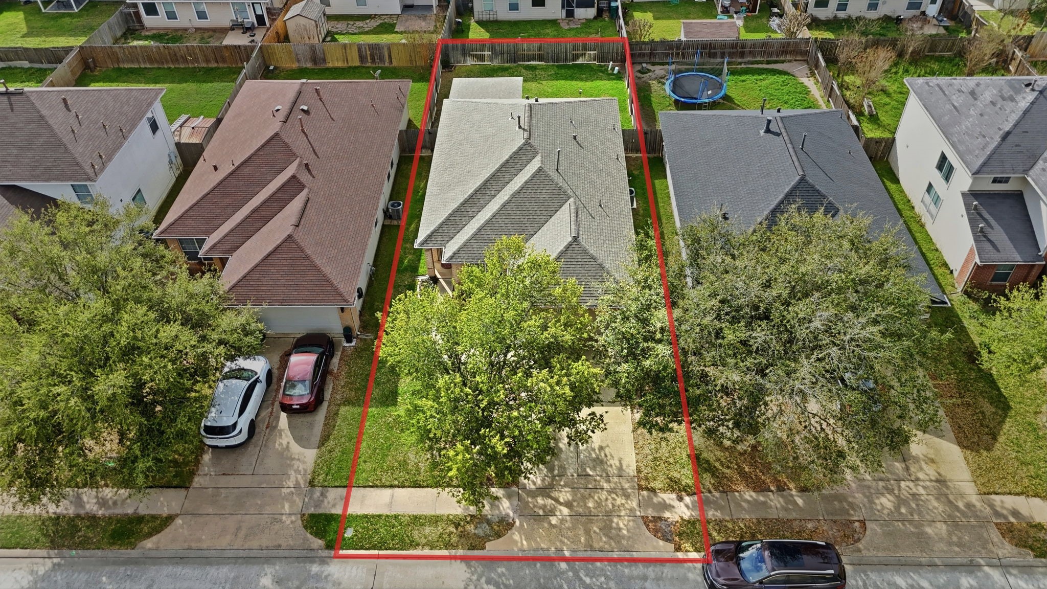 21639 Falvel Misty Drive Spring, TX 77388 - Photo 11 of 11 an aerial view of a house with outdoor space