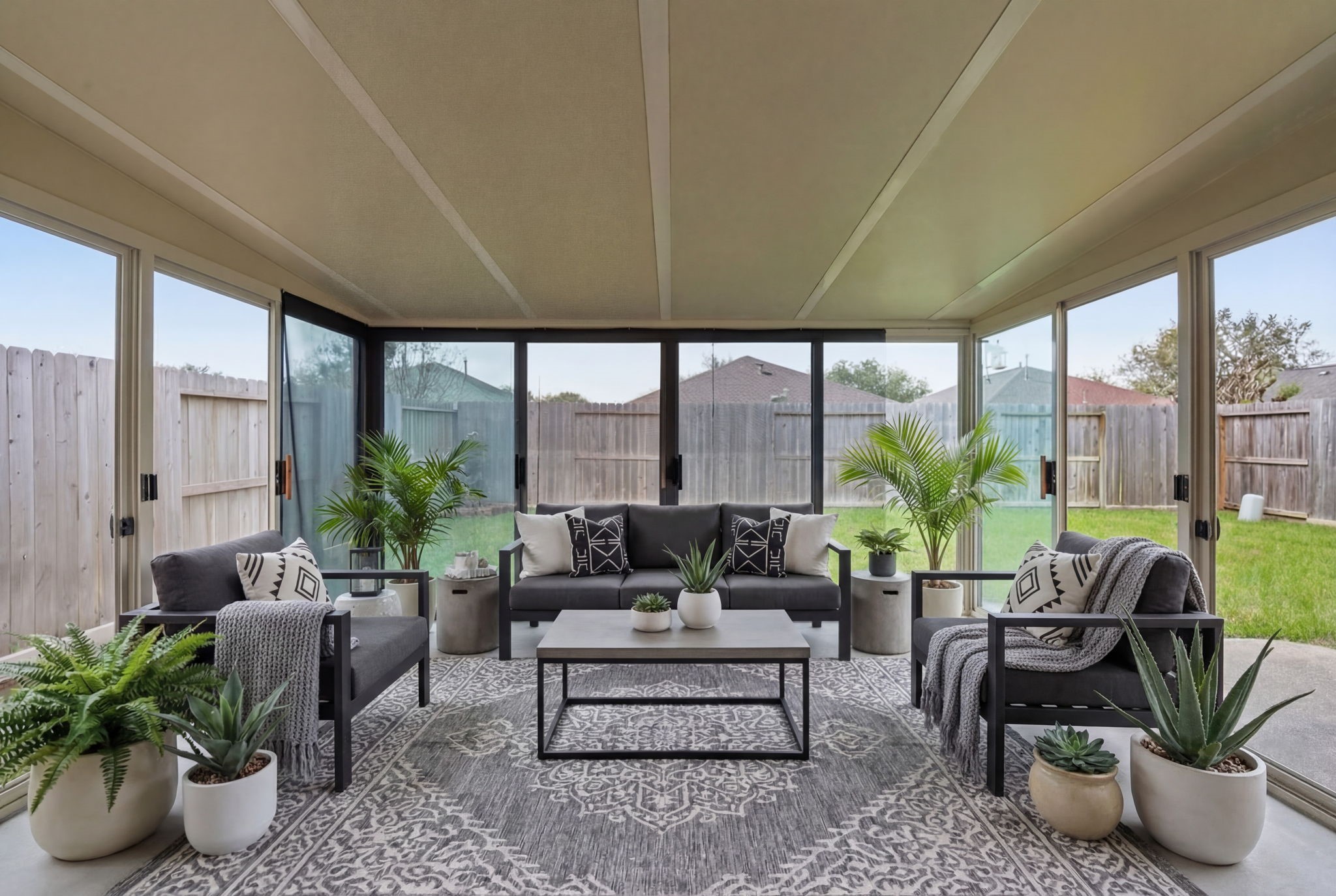 21639 Falvel Misty Drive Spring, TX 77388 - Photo 9 of 11 a living room with furniture and a potted plant
