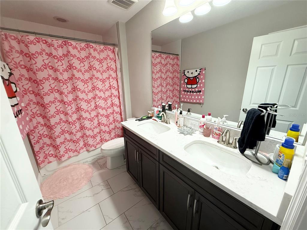 14820 Paddock Pond Avenue Lithia, FL 33547 - Photo 13 of 21 a bathroom with a sink mirror and vanity