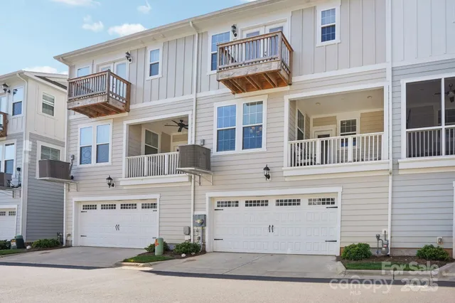 a view of a building with a street