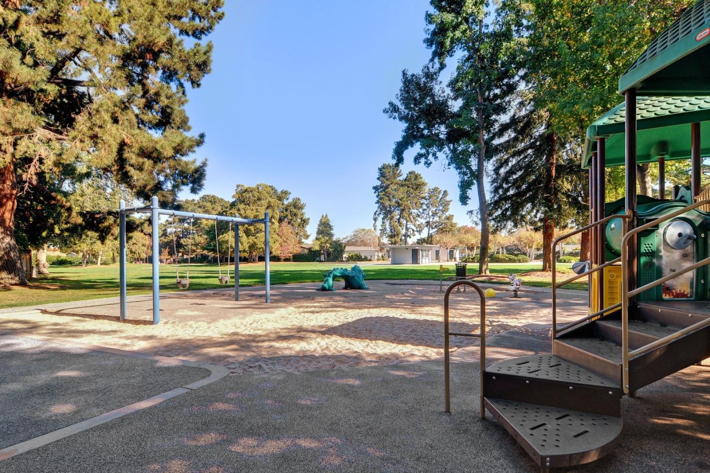 89 Centre Street Mountain View, CA 94041 - Photo 15 of 31 a view of a park with swings on the table
