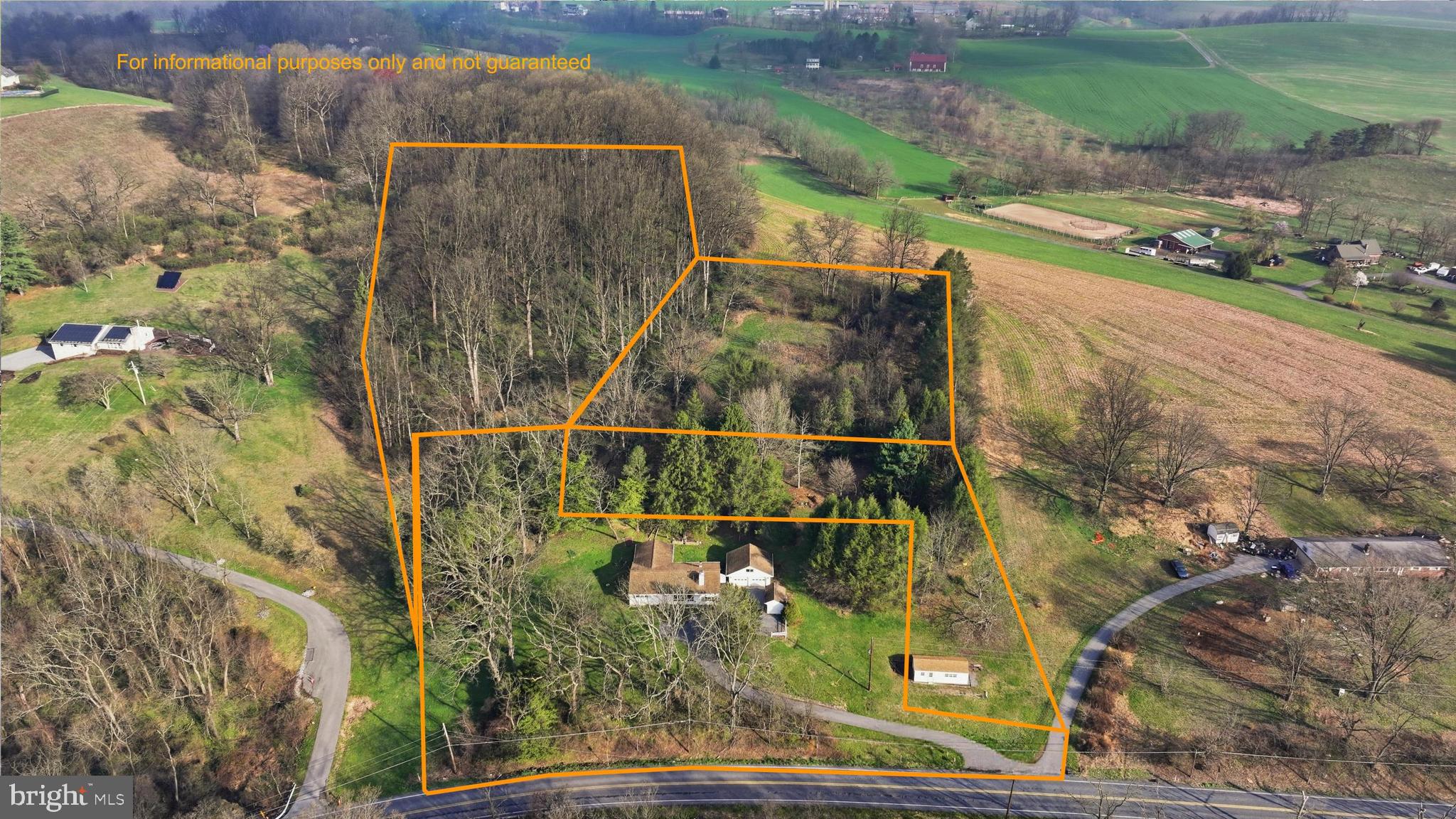 444 North Heidelberg Road Robesonia, PA 19551 - Photo 6 of 59 Aerial View Showing 4 Parcels